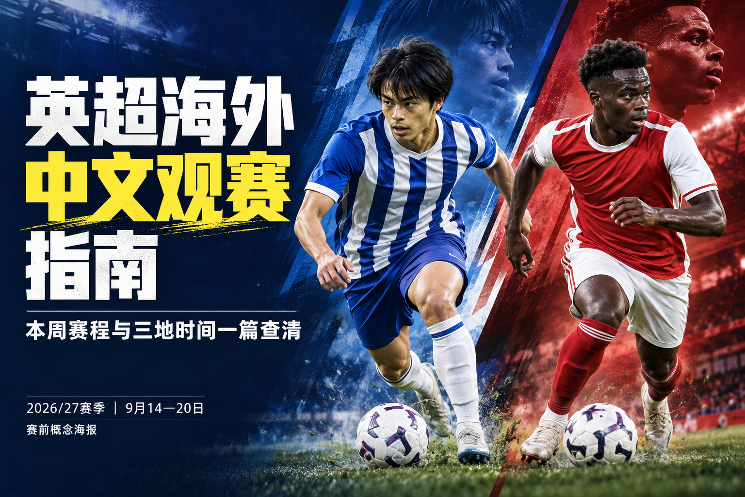 英超海外观赛指南：本周赛程与中文解说